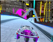 Cyber cars punk racing ûrhajós HTML5 játék