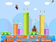 Mario on rocket ûrhajós játékok