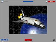 Space shuttle jigsaw játék